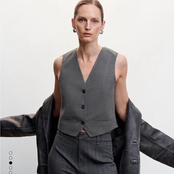 Mango Jackets & Blazers - New Mango vest suit